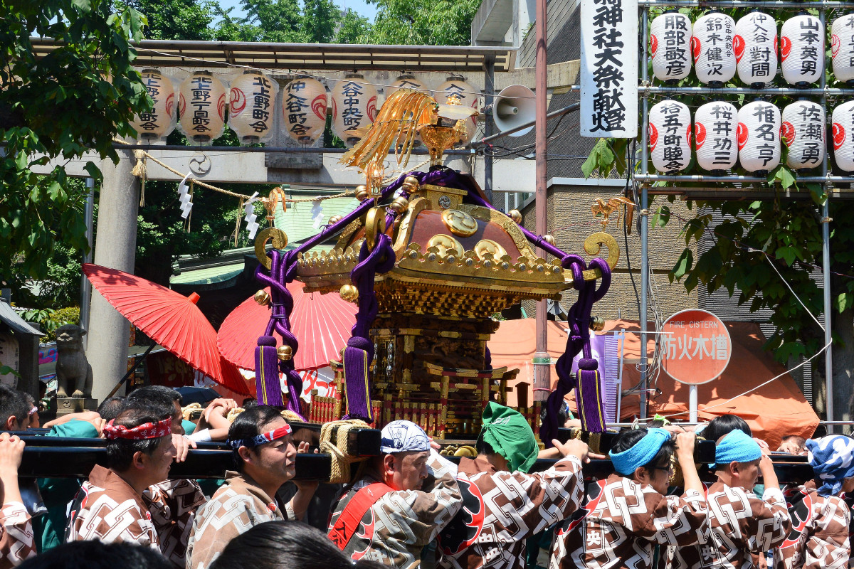 小野照崎神社例大祭